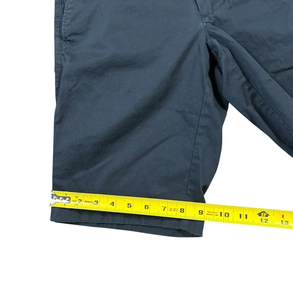 J Crew Stretch Shorts Mens‎ 29x10.5 Cotton Navy Blue Preppy Chino